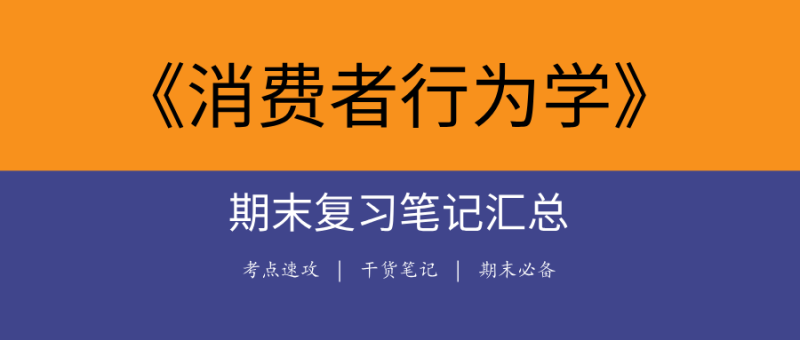 2025消费者行为学期末复习笔记大全|高频考点+真题解析+核心笔记-极享资源 - 极致畅享全网精选资源