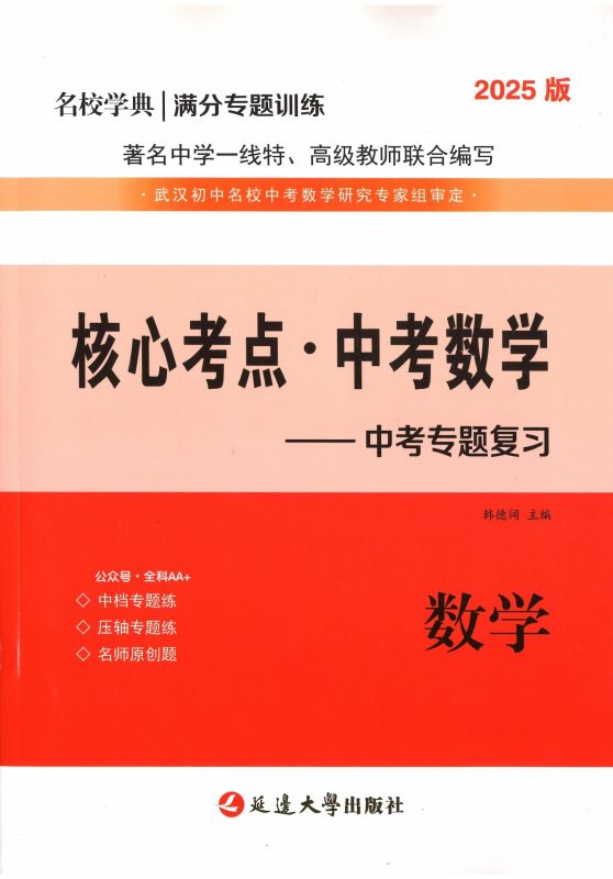 初中数学《核心考点•中考数学专题复习》2025版-极享资源 - 极致畅享全网精选资源