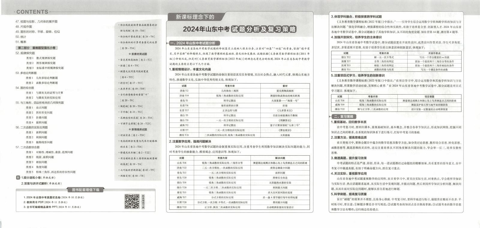 初中数学《金考卷45套中考汇编》2025（多版本） 04