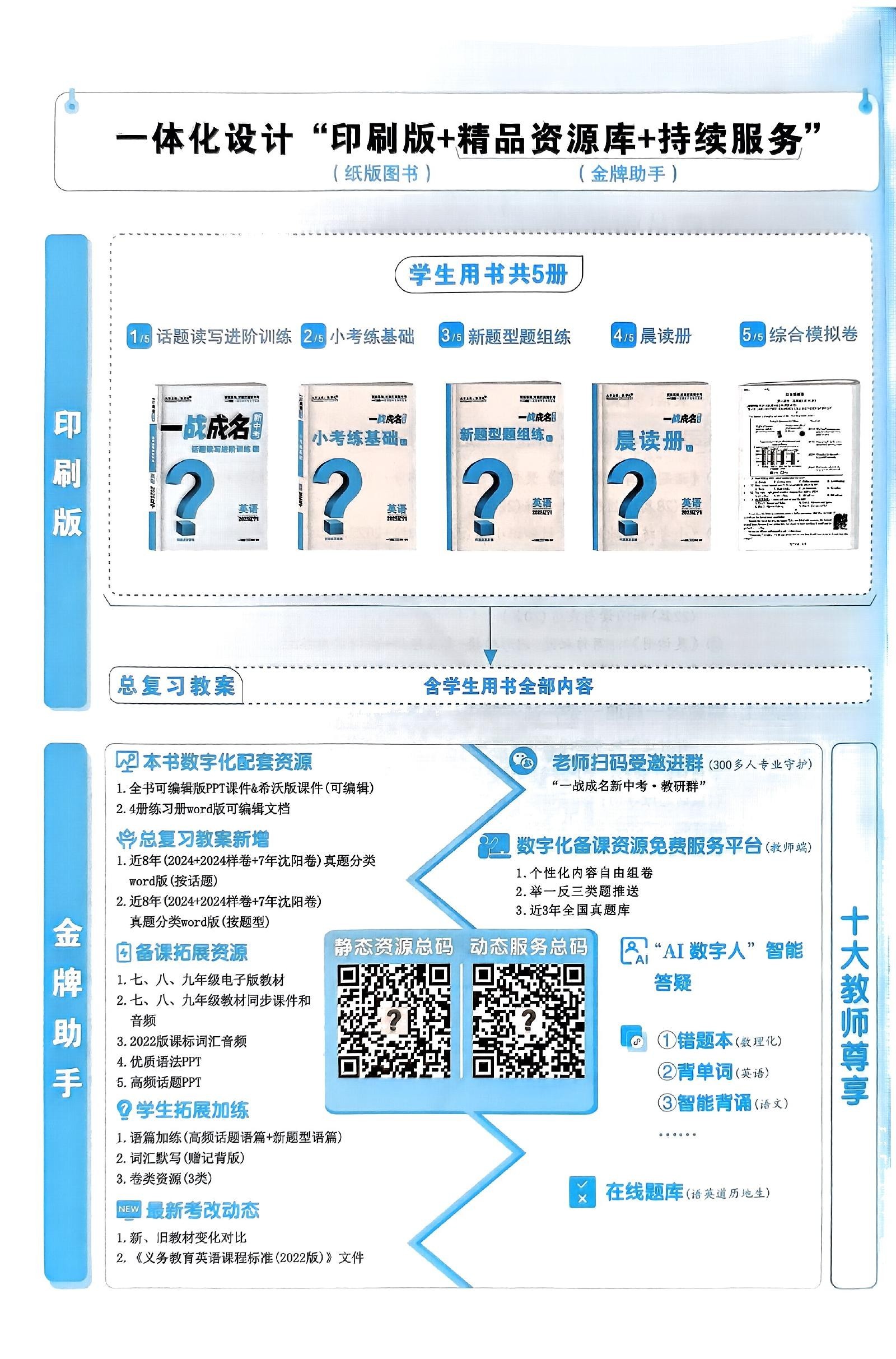 初中数学英语物理化学《一战成名》2025版 03