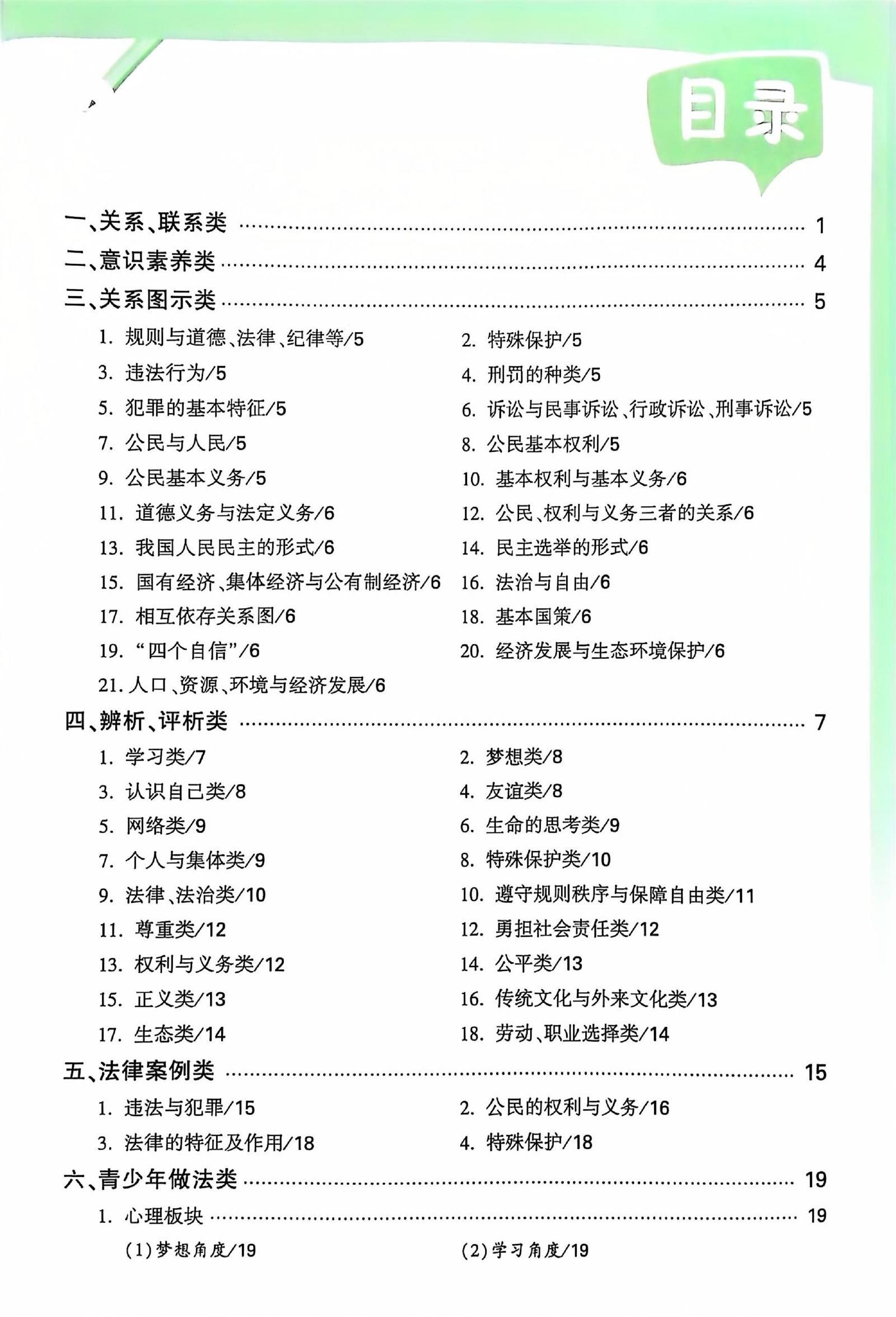 初中道法《万唯 大题提分技法》25版 02