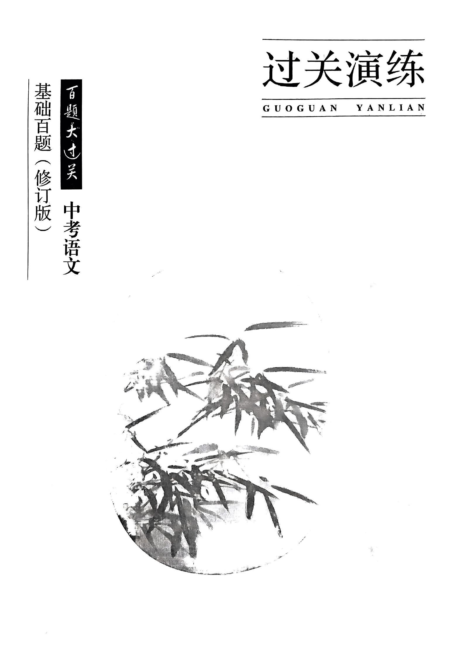 初中语文《中考百题大过关》25版 03