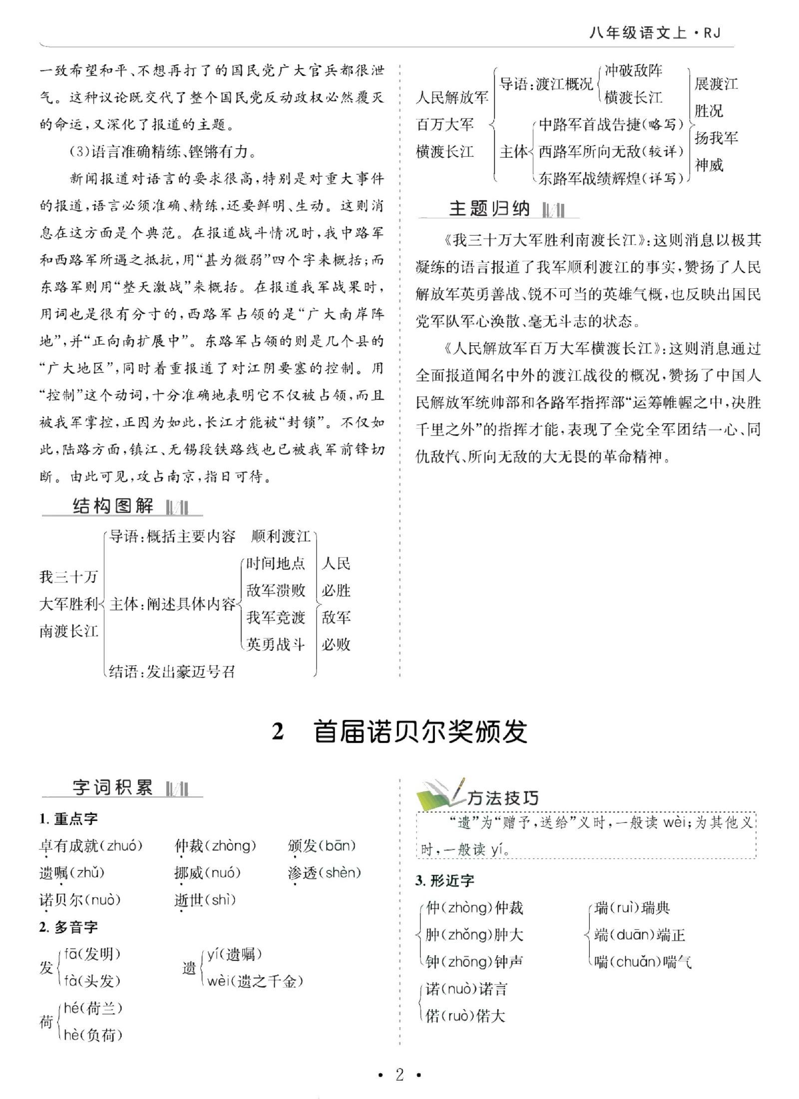 初中语文《全册重要知识点总结》 03
